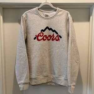 Huckberry Coors Crewneck Sweatshirt. Size Large. NWOT.